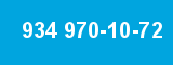 934 970-10-72 934 970-10-72